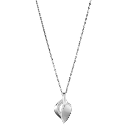 Orphelia 'Anet' Dames 925 Sterling Zilveren Ketting met Hanger - Zilver ZH-7520