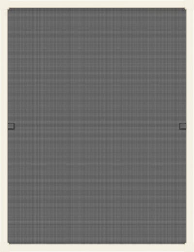 Livn Voorzet Raamhor Basic 100x120cm wit - Zonder schroeven te monteren - Hoogte en breedte onbeperkt inkortbaar - Voor een maximale raamopening van 97x114 cm