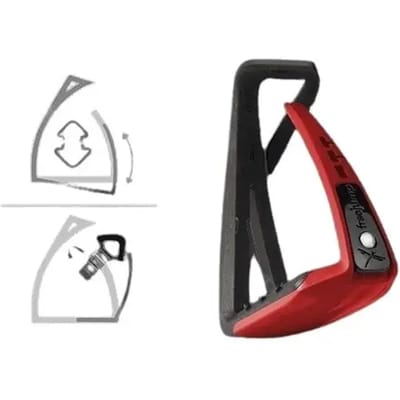 Freejump Soft up lite - Color : Black/red
