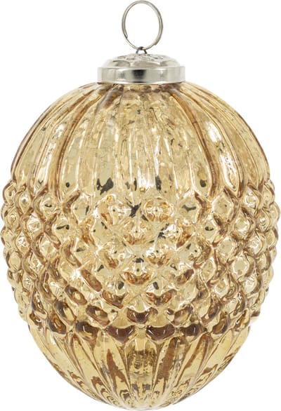 HomeBound by KY | Glazen kerstbal goud | kerstbal | kerstdecoratie