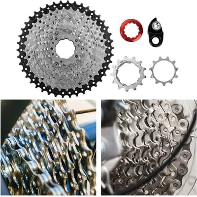Cassette Freewheel Tandwiel 10 Speed 1142T Mountain Racefiets Vervangingsonderdeel Accessoire gray