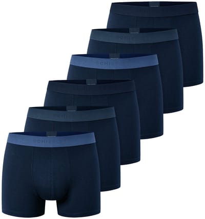 SCHIESSER Boxershorts 6PACK Shorts "95/5" Set van 6