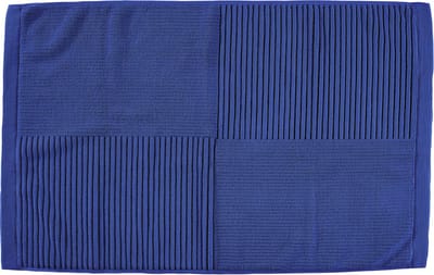 Zone Denmark Classic Badmat - Absorberende Badkamermat - Hotelkwaliteit - 100% katoen - 1200g/m2 - 50 x 80 cm - Indigo Blue (blauw)