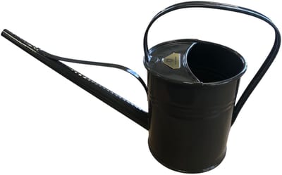 Dutchlander Metalen Gieter 1,5 Liter – Thermisch Verzinkt – Ombergrijs – Engelse Stijl