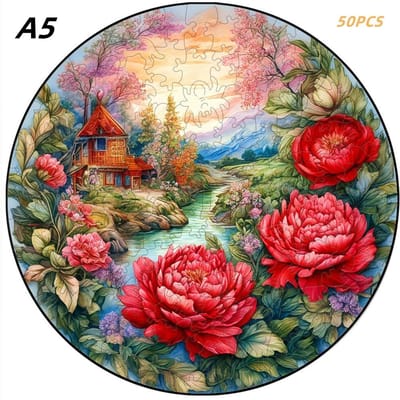 Mooi Landschap Houten Legpuzzel Ideaal voor Volwassenen Spellen Vakantiecadeau Woondecoratie Landschap Houtkunst Puzzels Kinderpuzzel Speelgoed