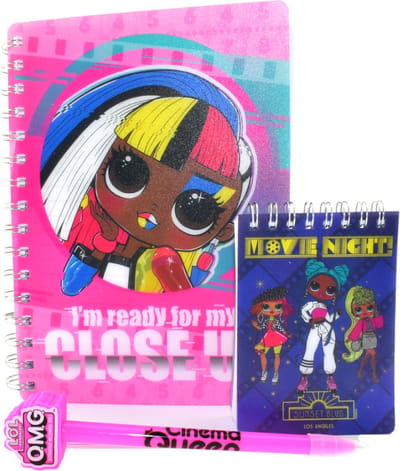 Lol Surprise Movie Theme Notitieboek Set - 3+