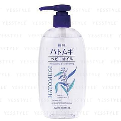 KUMANO COSME - Reihaku Hatomugi Baby Oil Moisturizing & Conditioning 300ml