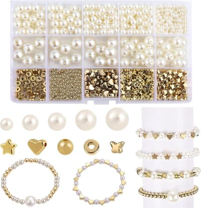 Solidchoice - Armband Kralen Kit voor Sieraden Maken met Parelmoer