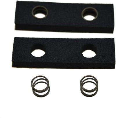 2 Stuks Hoogte Verstelbare Schuim Pads voor Bas Pickup met Veertjes voor Jazz J Bass en Jazzmaster Pickups