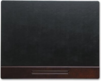 Houten Bureauonderlegger Rechthoekig 24 x 19 cm in Mahonie Kleur