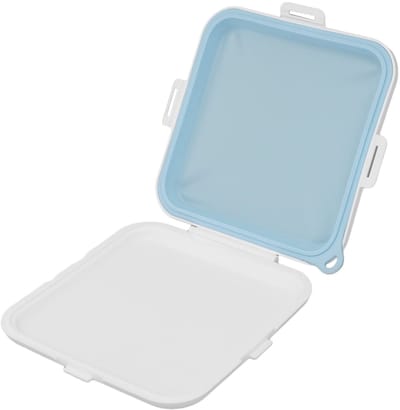 Vt products - Sandwichcontainers - Herbruikbare Voedselopslag - Draagbare Opbergdoos - Zwart - Ideaal voor Kinderen en Volwassenen - Vaatwasserbestend