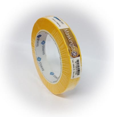 Stokvis masking tape 19mm x 50 meter geel (CT200801)
