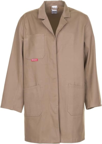 Werkjas Heren - Professioneel Kledingstuk - Beschermende Kleding - Ademend 100% Katoen - 290 g/m² - Wit