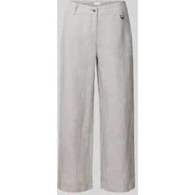 Culotte van linnen met steekzakken model 'Nora'