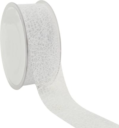 Honeycomblint wit – 38 mm × 20 m