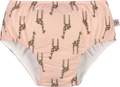 Lässig Zwembroekje met luier Splash & Fun - Giraffe Roze maat 74-80cm