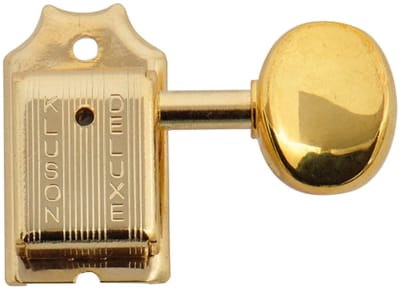 Kluson MC6LG Vintage Double Line 6L Gold - Stemmechaniek voor gitaar