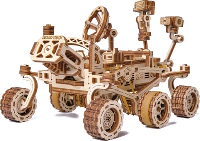 Wood Trick - Modelbouw 3D houten puzzel - Auto voertuig Marsrover - Mars Rover (WDTK021) - 272 stukjes - Geen lijm noch verf nodig
