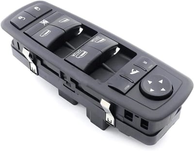 Raamschakelaar Stoel - Auto Lifter - Raam Bediening - Directe Plug Play - OEM Vervanging - Zwart
