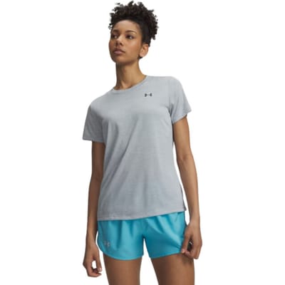 Under Armour Tech Twist Sportshirt dames Blauw S/36