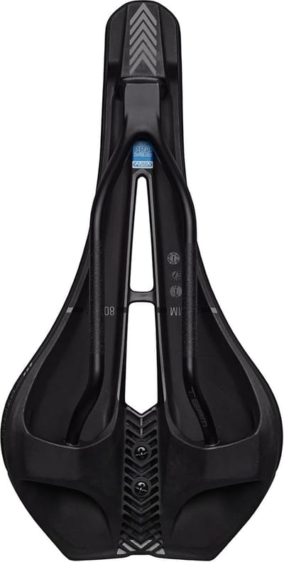 Fietszadel - Uniseks Zadel - Sportief Fietsen - Composiet Koolstofvezel - 152 mm - Zwart