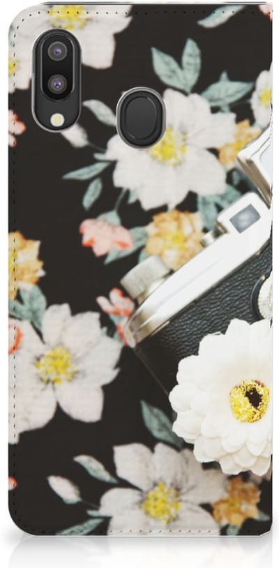 Samsung Galaxy M20 Stand Case Vintage Camera