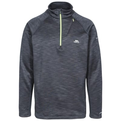 Trespass fleecevest/fleecepullover Collins - Herenfleece At200 Black Marl