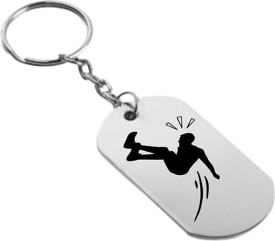 Akyol - atletiek sleutelhanger - Atletiek - sporters - sprinten, springen, werpen, uithoudingsvermogen, competitieve sport. - 54 x 29mm