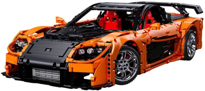 CadaBricks C61502W Mazda RX-7 bouwset | City fast champions adventure | Creator classic motor bouwpakket | Technic speelgoed ideas voor volwassenen & kinderen | Icons furious speed auto geschikt voor Lego | Technische bouwdoos met 3305 bouwstenen