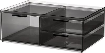 iDesign - Sarah Tanno Organizer voor Lippenstift - Gerecycled Kunststof - Grijs