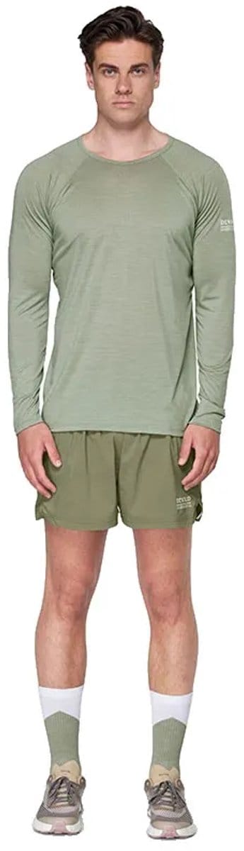 Devold Of Norway Endurance Merino 130 T-shirt Met Lange Mouwen Groen XL Man