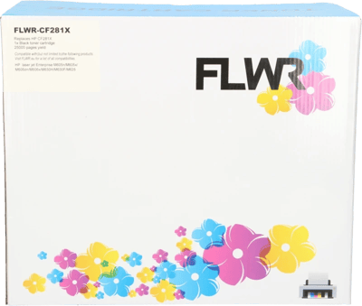 FLWR - Toner / 81X / Zwart - Geschikt voor HP