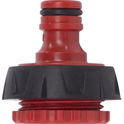 Kreator KRTGR6022 Kraanstuk 26,5mm (G 3/4") en 33,3mm (G 1") voor koppeling tuinslang