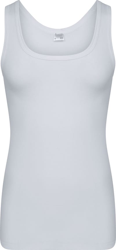 Heren onderhemd 100% katoen - mannen singlet wit, M3000 - L