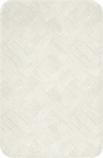 WC mat 40x60 cm - Antislip - Textuur - Abstract - Beige - Toiletmat - Vloermat - Douchemat - Toilet tapijt - Toiletmatten