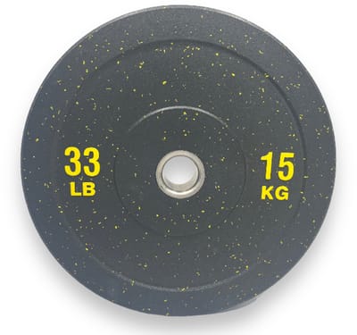 Padisport - Halterschijf 15 Kg - Gewicht Schijven - Bumper Plates - Halterschijven 50 Mm - Olympische Halteschijven - Halterschijven 15 Kg