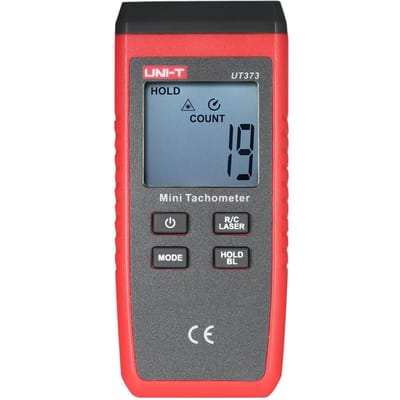 UNI-T UT373 Handheld LCD digitale toerenteller Snelheidsmeter Toerenteller Meetbereik 0 ~ 99999 AANTAL