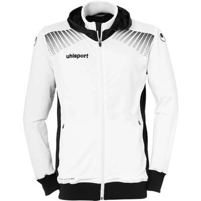 Uhlsport Goal Tec Hood Jacket Wit-Zwart Maat 2XL