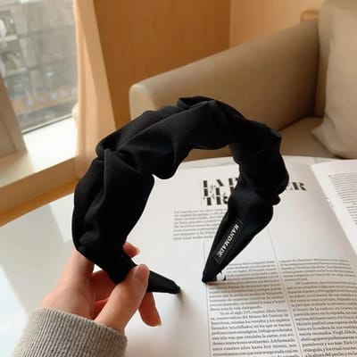 Mode Haarband Haarbanden voor Vrouwen Meisjes Bloemen Effen Kleur Hoofdbanden Designer Brede Haarband Haaraccessoires Hoofddeksels