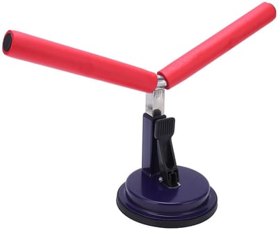 Dailygoods- Kajakimperiaal Heavy Duty - Aluminium - Antislip Zuignappen - Rood - Voor Auto - Mobiel Gebruik - Kajakdrager