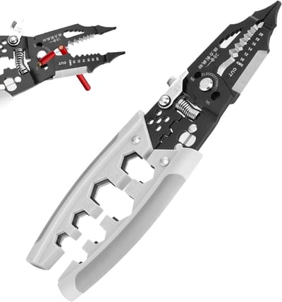 Striptang - Multifunctioneel gereedschap - Draad strippen - 28-in-1 functie - 190 mm lengte