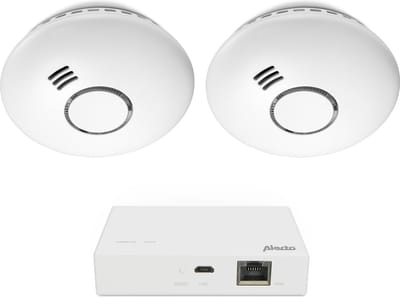 Alecto SMART-SMOKE10 Smart Zigbee Rookmelder - 10 jaar sensor - Voldoet aan Europese norm EN14604 - 2 stuks