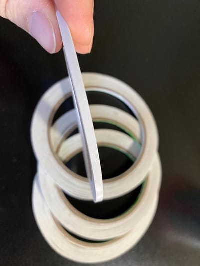 *** 8 Meter - Sterk Dubbelzijdig Tape - 6mm Breed - Transparant - Zelfklevend Tape - Afplaktape - van Heble® ***