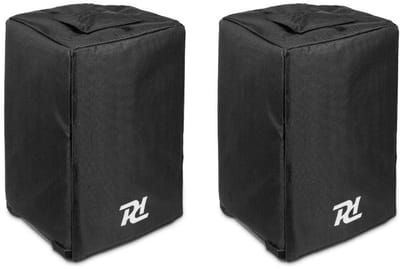 Set van 2 Power Dynamics SCP10 Beschermhoezen voor PDY210 speakers - Zwart