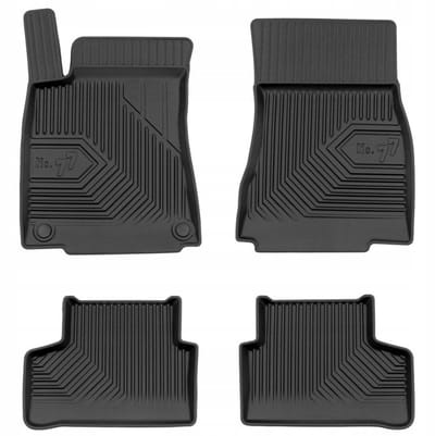 FROGUM 77 Automatten - Geschikt voor MERCEDES CLA II X118 Shooting Brake (vanaf 2019) - TPE Rubber - Zwart