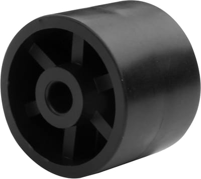 Zijrol Meubelrol - Wiel Rol - Meubels Verplaatsen - Robuust Polypropyleen - 27 mm Diameter - Zwart RAL 9005