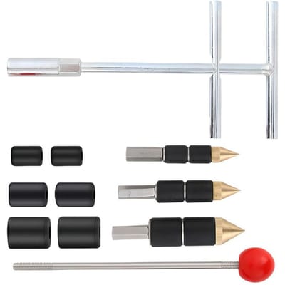 Pijp Waterstopper Kit Smeltlijm Waterstop Naalden voor Pijpleiding Reparatie Huisrenovatie Loodgieterswerk white