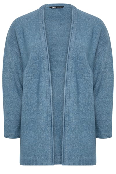 Yours Blauw Zacht Aanvoelend Vest Size 42-44