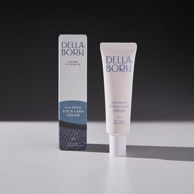 DELLA BORN - Dual Repair Eye & Lash Cream - 30ml - Collagen - Exosome - Capixyl [Korean Skincare]