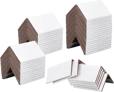 Pack van 50 Kartonnen Hoekbeschermers 5 x 5 x 7,5 cm voor Verpakking, Versterkte Hoekbescherming, Ideaal voor Verzending en Verhuizing